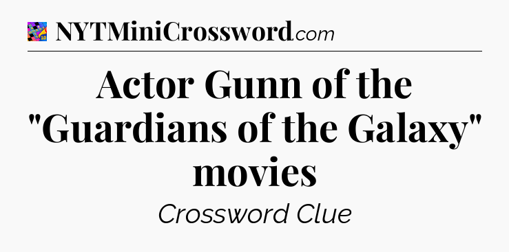 Actor Gunn of the 