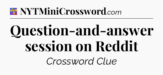 Question-and-answer session on Reddit Codycross