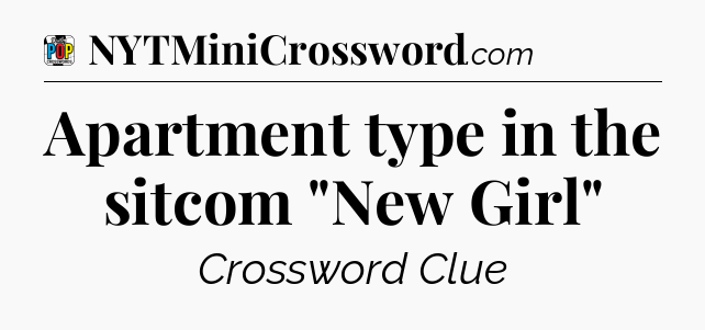Apartment type in the sitcom 