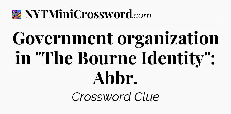 Government organization in 