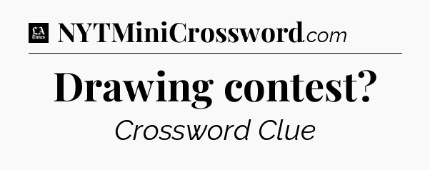 Drawing contest - LA Times Crossword