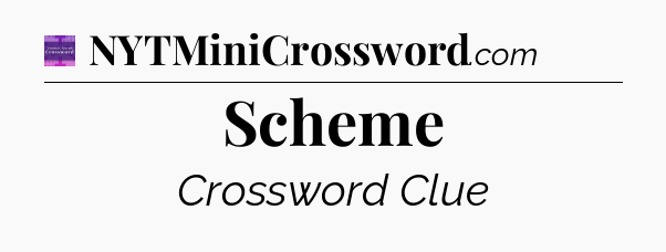 Scheme - Thomas Joseph Crossword