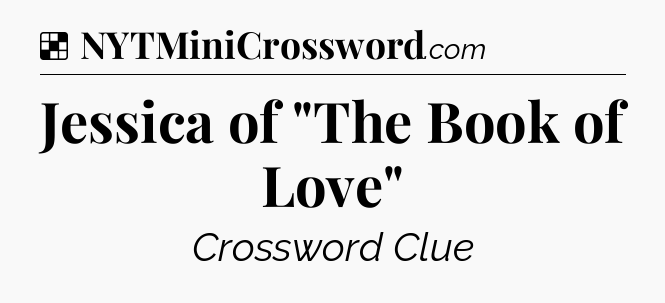 Solution: Jessica of 