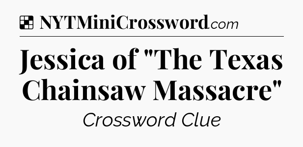 Solution: Jessica of 