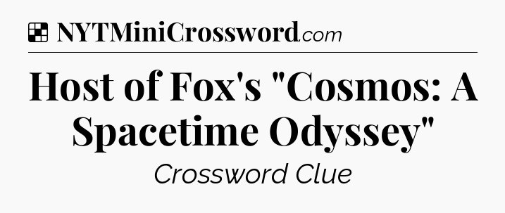 Solution: Host of Fox's 