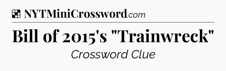 Solution: Bill of 2015's 