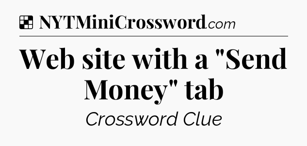 Solution: Web site with a 