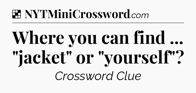 Solution: Where you can find ... 