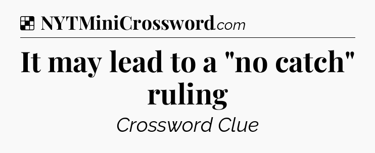 Solution: It may lead to a 