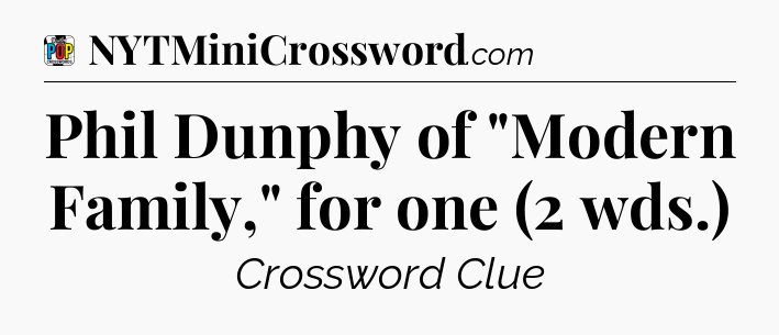Phil Dunphy of 
