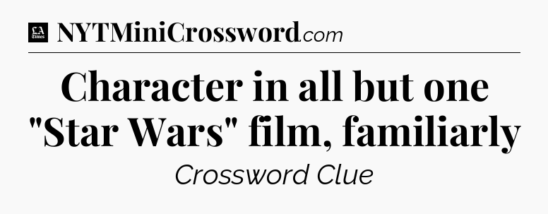 Character in all but one 