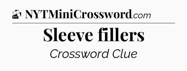 Sleeve fillers - Daily Themed Classic Crossword