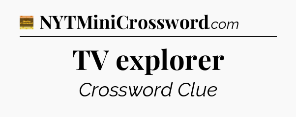 TV explorer - Eugene Sheffer Crossword