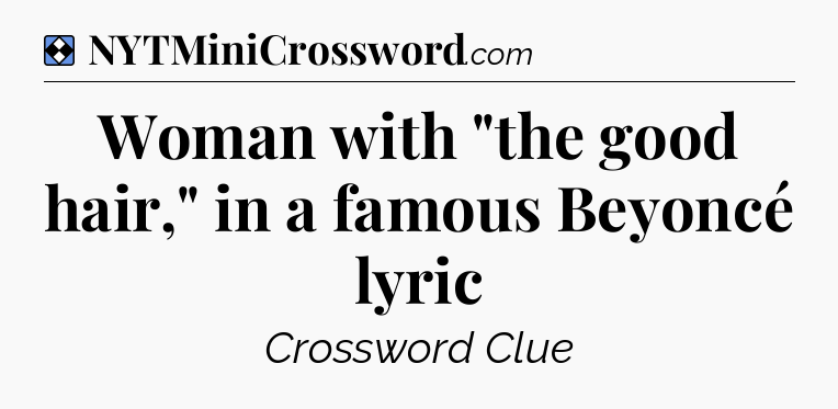 Solution: Woman with 