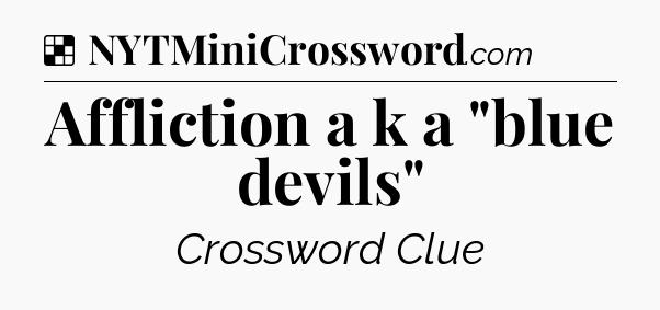 Solution: Affliction a k a 