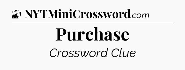 Purchase - Daily Themed Mini Crossword