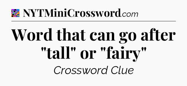 Word that can go after 