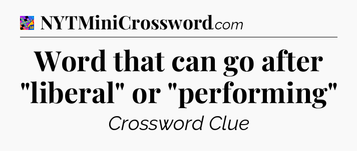 Word that can go after 