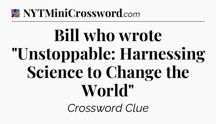 Bill who wrote 