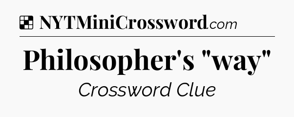 Solution: Philosopher's 