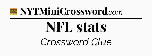 NFL stats - Eugene Sheffer Crossword