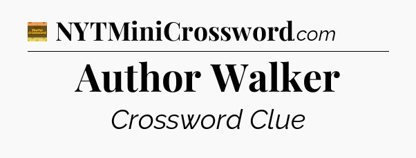 Author Walker - Eugene Sheffer Crossword