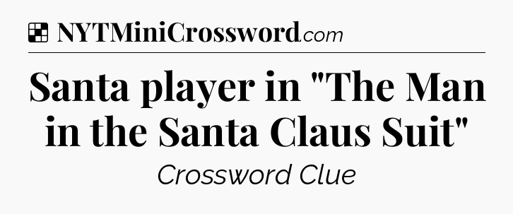 Solution: Santa player in 