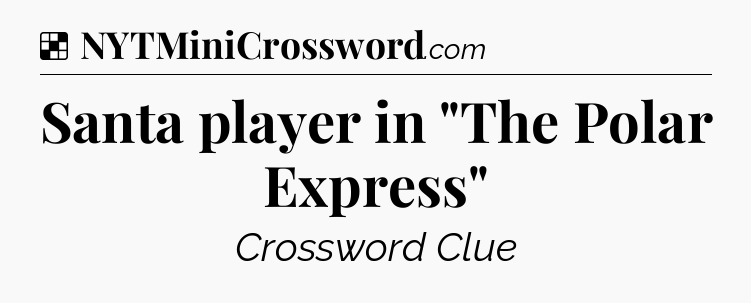 Solution: Santa player in 