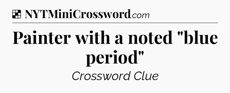 Solution: Painter with a noted 