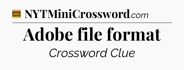Adobe file format - Eugene Sheffer Crossword