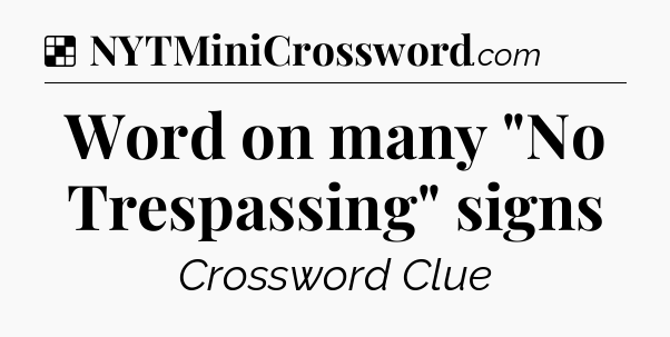 Solution: Word on many 