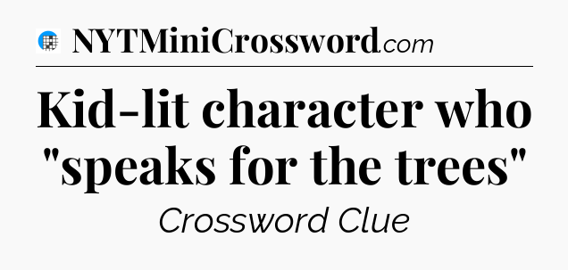 Kid-lit character who 