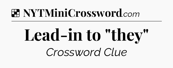 Solution: Lead-in to 