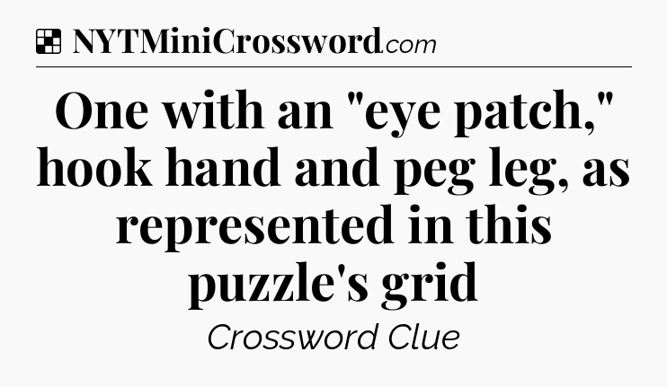 Solution: One with an 