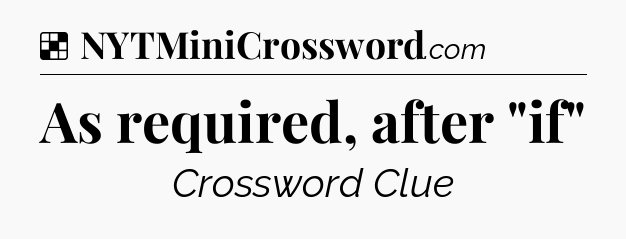 Solution: As required, after 