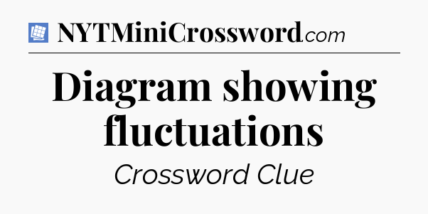 Diagram showing fluctuations Puzzle Page Crossword Clue