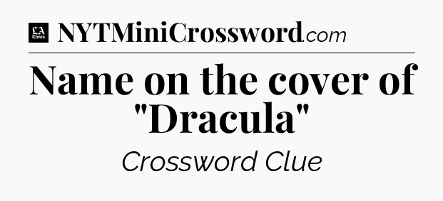 Name on the cover of 