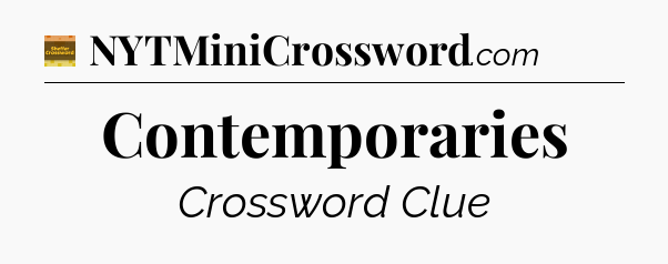 Contemporaries - Eugene Sheffer Crossword