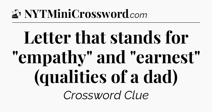 Letter that stands for 