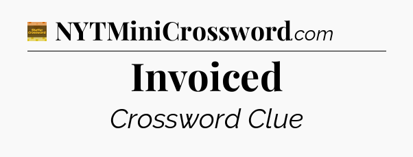Invoiced - Eugene Sheffer Crossword