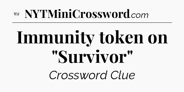 Immunity token on 