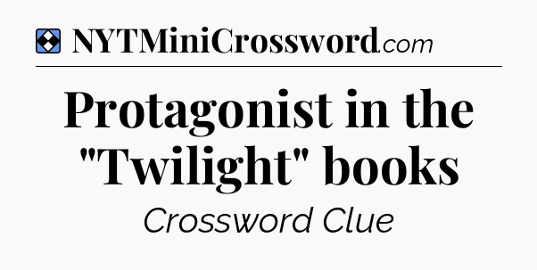 Solution: Protagonist in the 