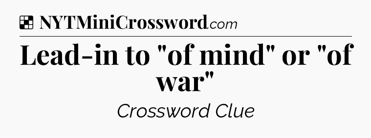 Solution: Lead-in to 