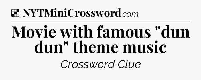 Solution: Movie with famous 