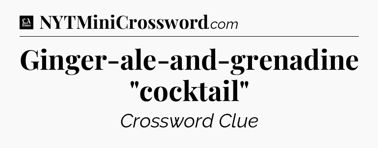 Ginger-ale-and-grenadine 