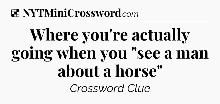 Solution: Where you're actually going when you 