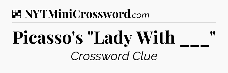 Solution: Picasso's 