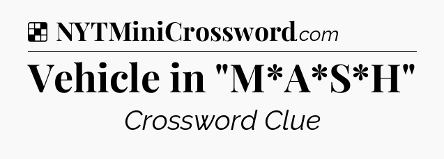 Solution: Vehicle in 