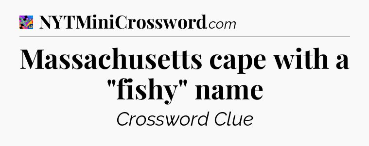 Massachusetts cape with a 