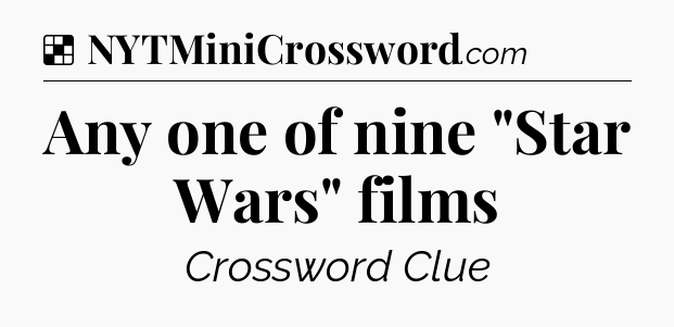 Solution: Any one of nine 